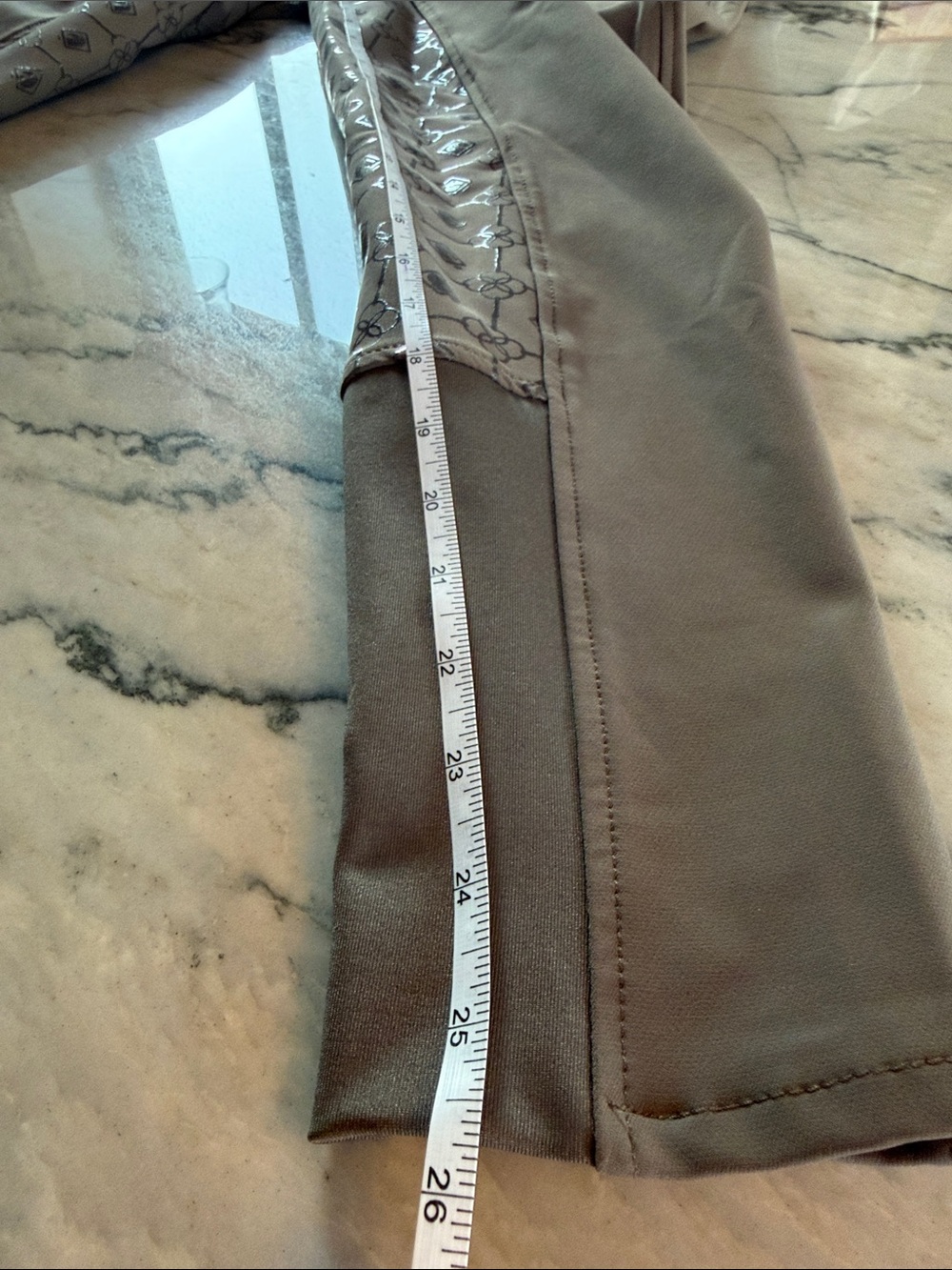 🤎NWT🤎 Romfh Brown Isabella Full Seat Riding Breeches with Printed Silicone Patch - Picture 13 of 13